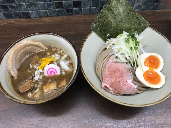 「濃厚魚介特製つけ麺小　1,050円」@麺屋みつば＋クローバーの写真