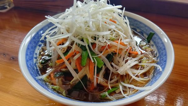 「ラーメン700円&野菜100円」@つけそば 麺吉の写真