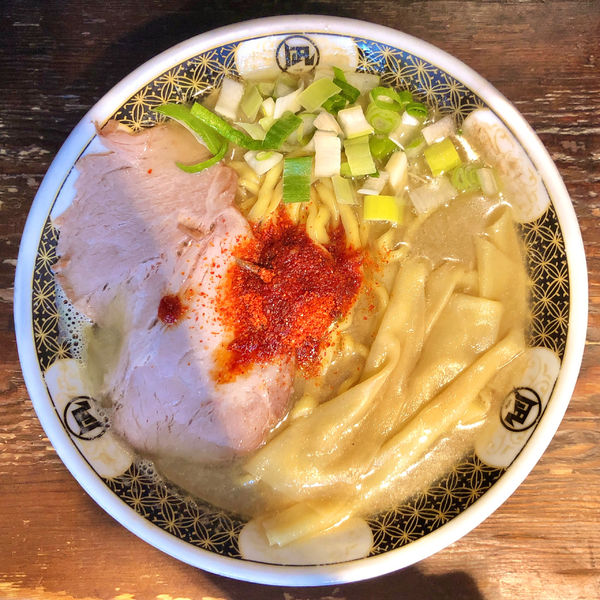 「‪すごい煮干ラーメン大盛870円(3辛)‬﻿」@すごい煮干ラーメン凪 渋谷東口店の写真