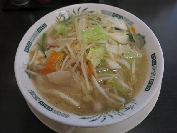 「野菜たっぷりタンメン：520円」@日高屋 神田南口店の写真