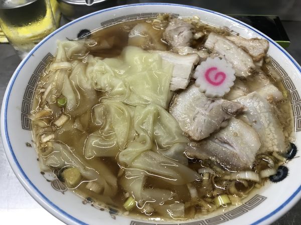 「チャーシューワンタン麺」@中華そば みたかの写真