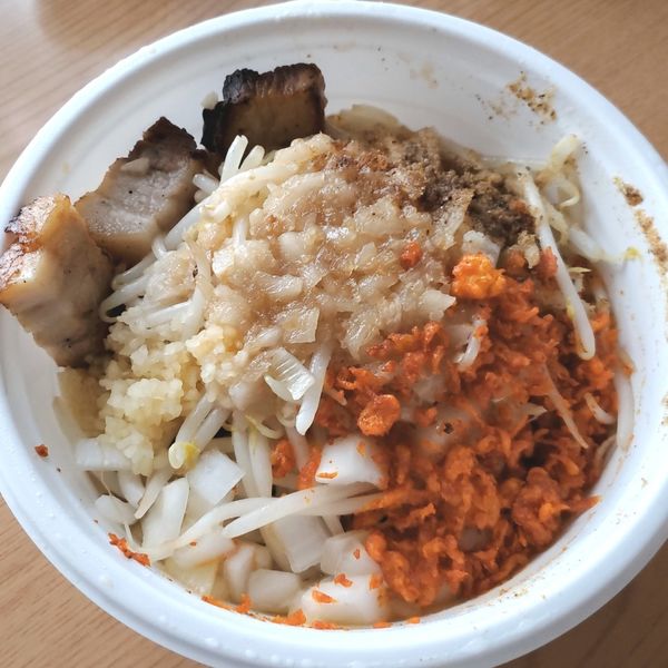 「【テイクアウト】次郎ちゃん✕自家製麺まさき」@麺丼Dining 夢者の写真