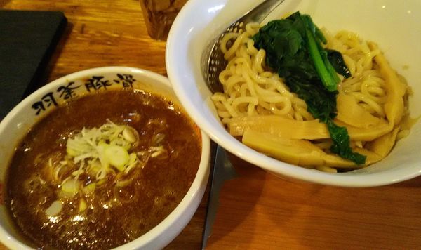 「辛つけ麺」@麺屋 庄太 六浦本店の写真