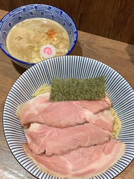 「つけ麺850円 チャーシュー200円」@俺の麺 春道の写真