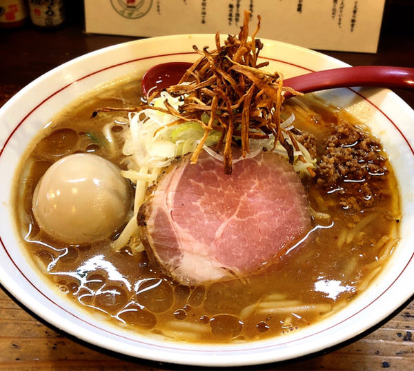 「味玉味噌らーめん(並）」@東京味噌らーめん 鶉の写真