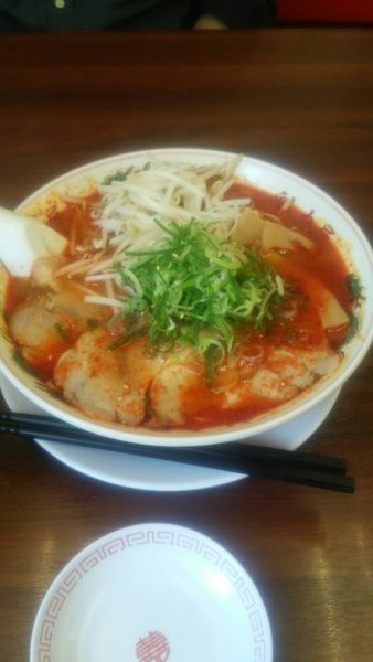 「辛味噌ラーメン大盛り＋辛増し」@ラーメン魁力屋 相模原中央店の写真