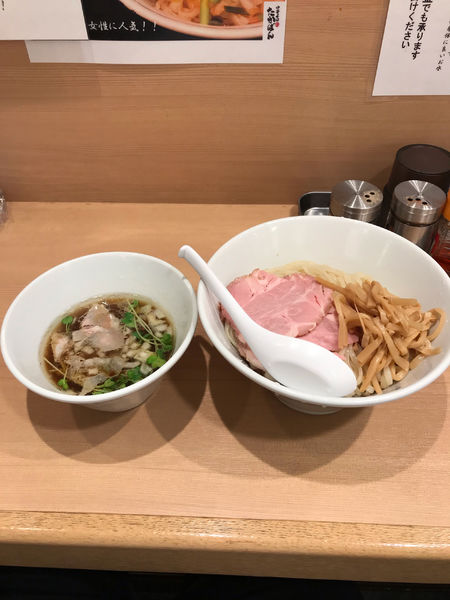 「つけ麺大盛り」@中華そば たかばんの写真