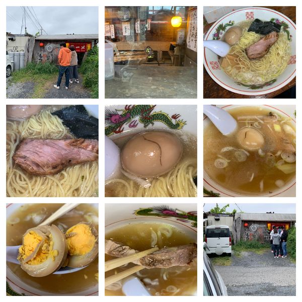 「塩ラーメン＋味玉」@米屋の写真