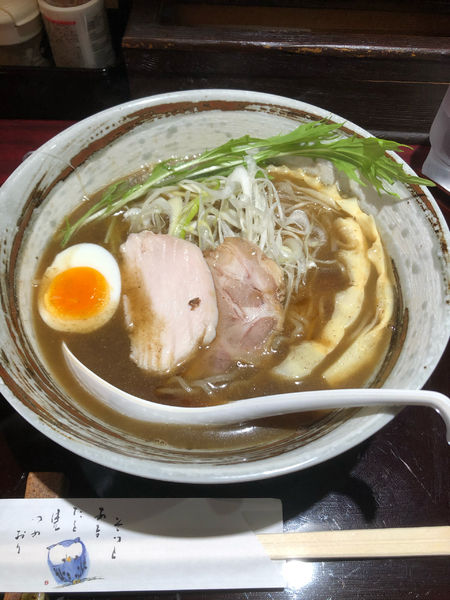 「煮干中華SOBA(醤油)」@和出汁中華SOBA 山わさびの写真