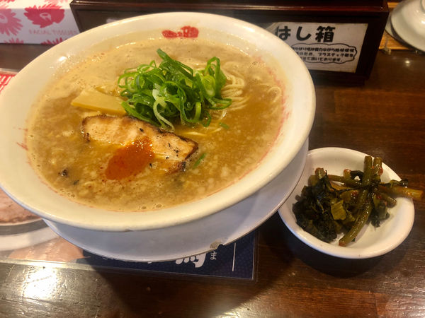 「バリ濃ラーメン　¥825」@ばり嗎 狭山ヶ丘店の写真