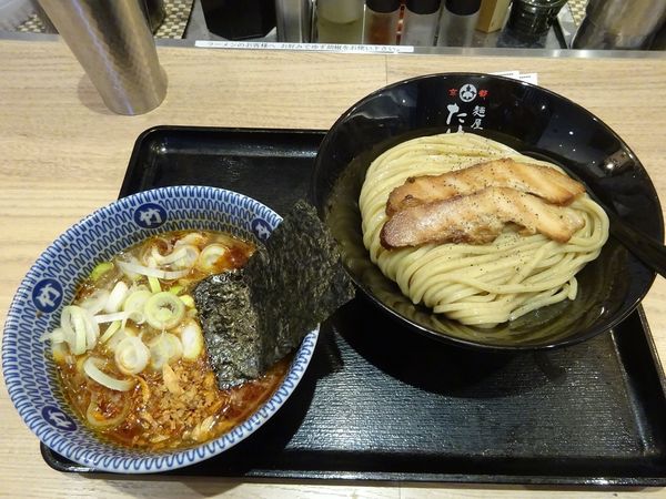 「辛つけ麺（並）」@麺屋たけ井 阪急洛西口店の写真