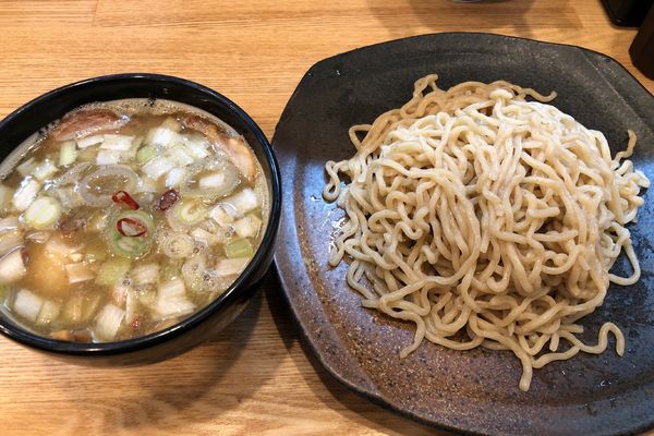 「煮玉子つけそば940円」@中華そば専門 とんちぼの写真
