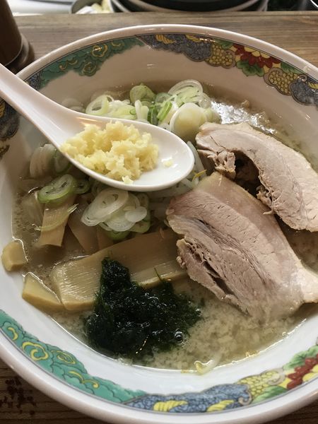 「ラーメン、ニンニク」@特麺コツ一丁ラーメンの写真