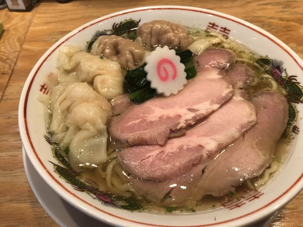 「ワンタン麺(山椒)」@キング製麺の写真