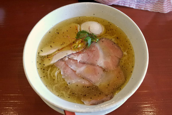 「輝き 純金ゴールド￥９２０」@ら～めんつけ麺 えびすの写真