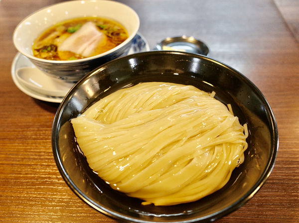 「醤油つけ麺…900円」@らぁ麺 紫陽花の写真