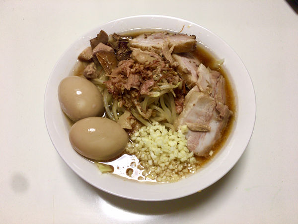 「【テイクアウトを調理】小ラーメン＋他」@ラーメン二郎 ひばりヶ丘駅前店の写真