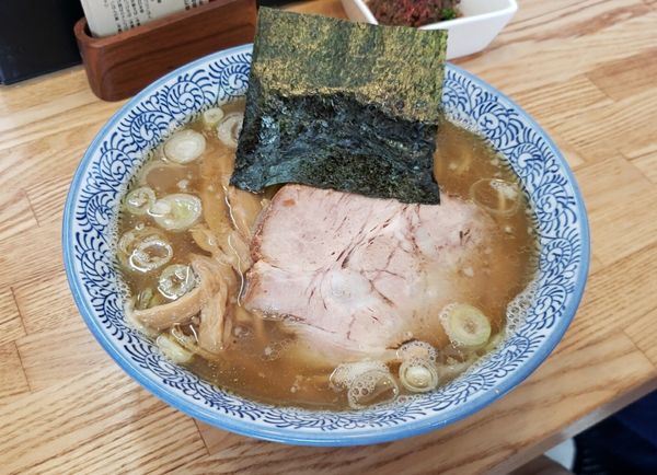 「中華そば750円」@中華そば専門 とんちぼの写真