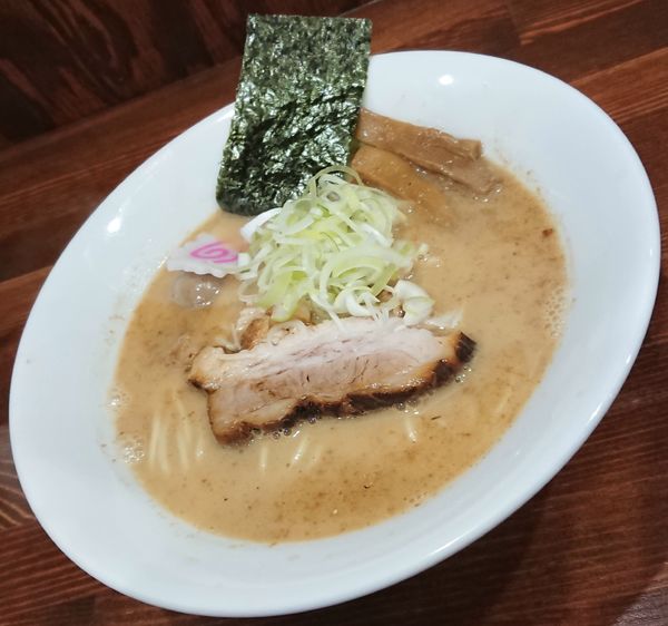 「豚骨煮干中華蕎麦」@中華蕎麦 萌芽の写真