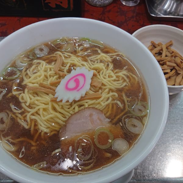 「メンマラーメン900円硬め、濃いめ」@赤坂味一の写真