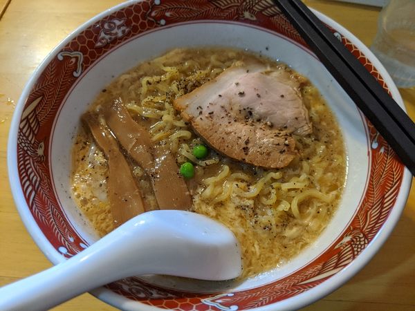 「くもたまラーメン　780円」@らーめん臺大の写真