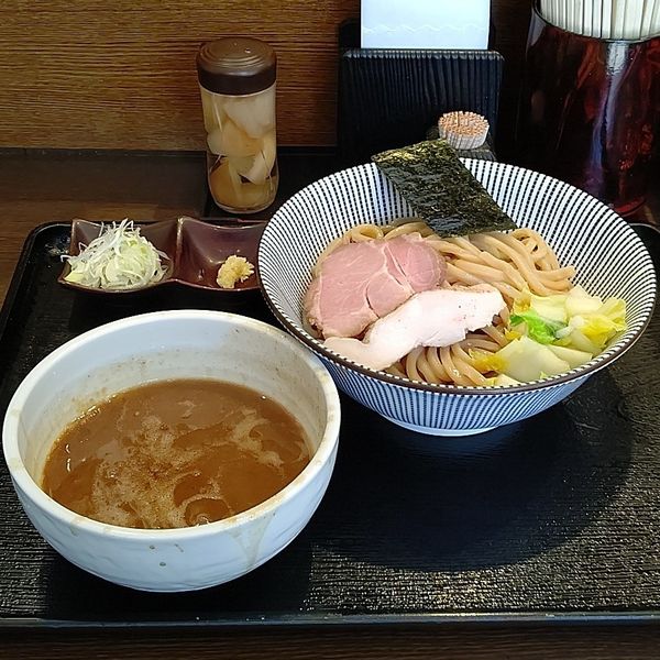 「つけ麺 (大盛)」@長男、もんたいちおの写真