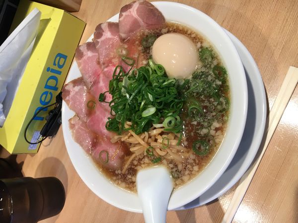 「特製醤油(全部盛り)」@京都ラーメン 森井の写真