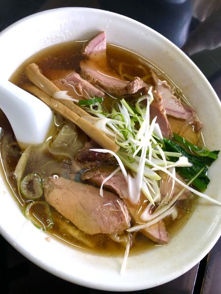 「チャーシューワンタンメン ￥1100」@手打 焔の写真