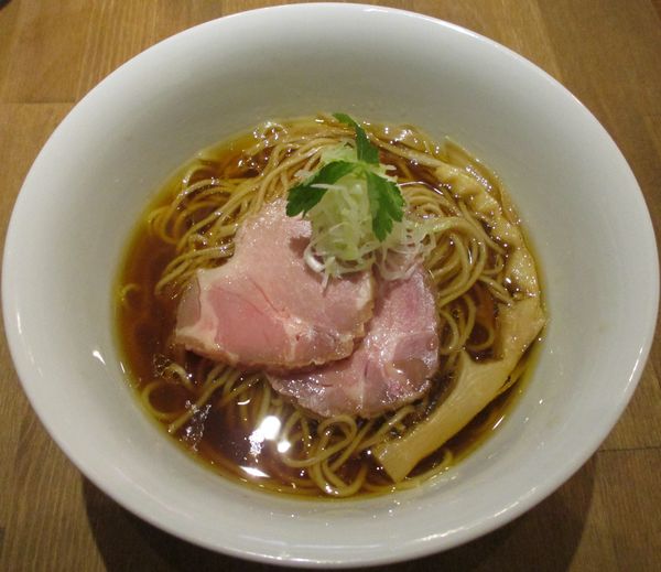 「中華そば　800円」@中華そば 麺壁九年 本店の写真