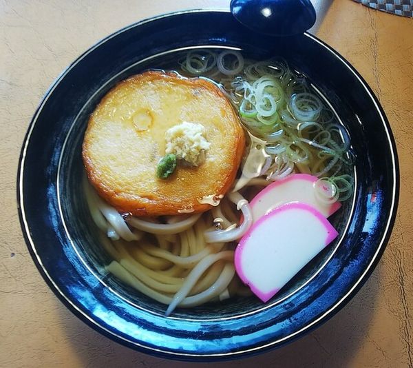「丸天うどん580円」@かしわやの写真