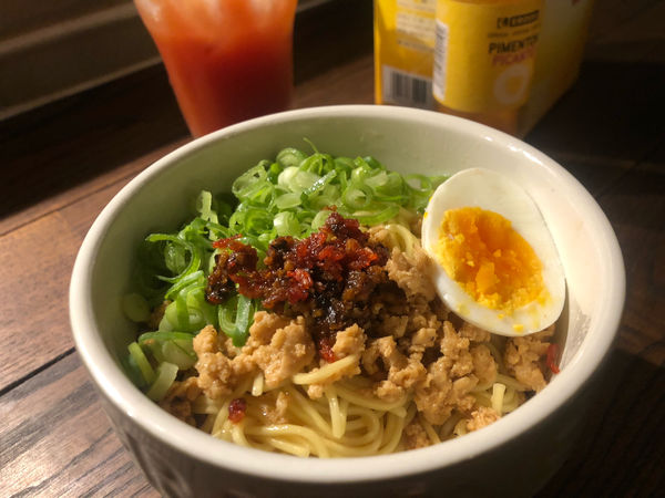 「海老油そば」@二代目 もんごい亭の写真