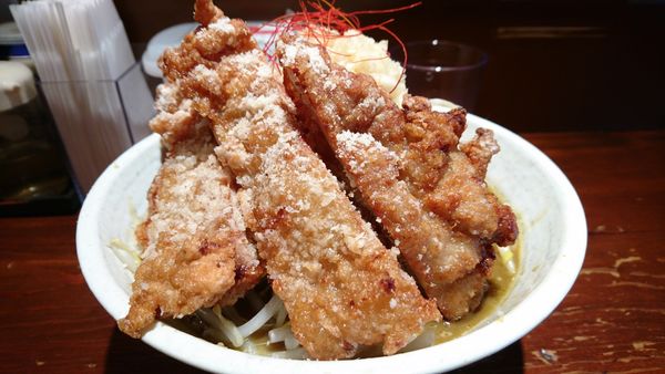 「【昼】カレーDX」@旨辛ラーメン表裏 高田馬場店の写真