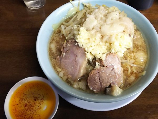 「小らーめん　ニンニクアブラ辣油　750円」@らーめん玄の写真