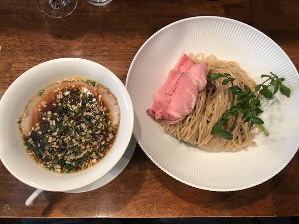 「醤油つけ麺大盛り 1,080円」@創作麺工房 鳴龍の写真