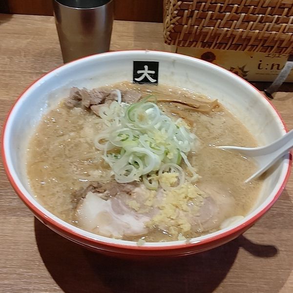 「味噌らーめん(大盛)」@大島の写真