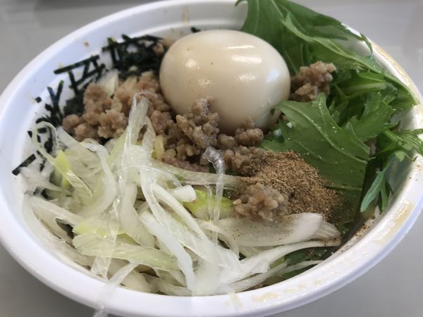 「冷やし台湾まぜそば テイクアウト 850円」@らぁ麺屋09。の写真
