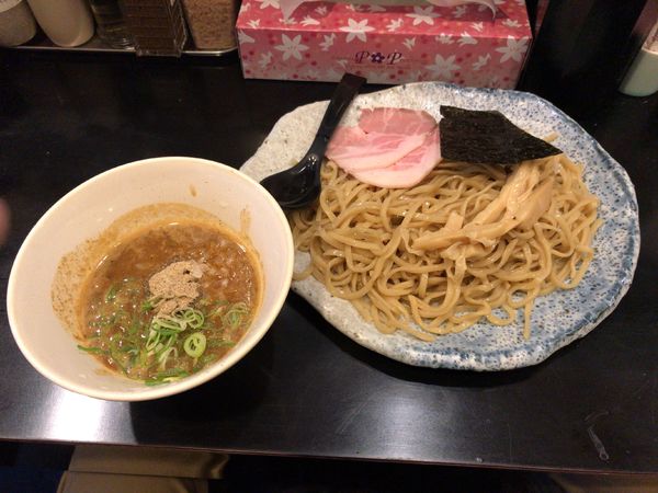 「濃厚辛つけ麺(930円)+大盛(100円)」@麺匠 濱星 溝の口店の写真