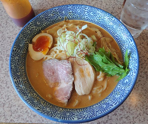 「冷し担々麺(780円)」@麺処 かつ善の写真