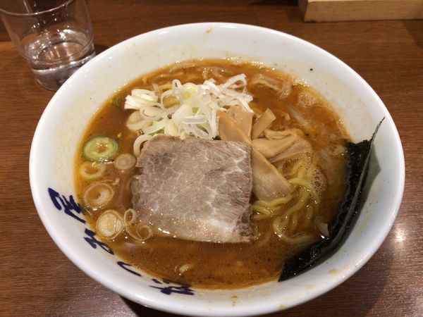 「味噌らーめん(820円)+Cセット(260円)」@らーめん むつみ屋 溝の口店の写真