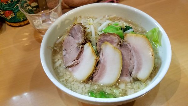 「濃厚こってりぶた麺」@魂麺の写真