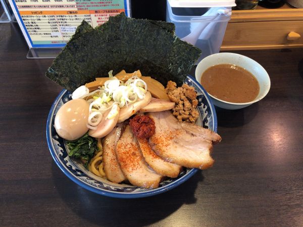 「旨辛油そば(普通盛)」@蝙蝠の写真