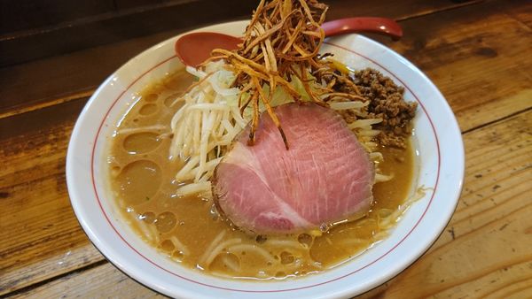 「味噌ラーメン、大盛」@東京味噌らーめん 鶉の写真