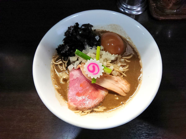 「濃厚そば+和え玉」@中華そば いづるの写真