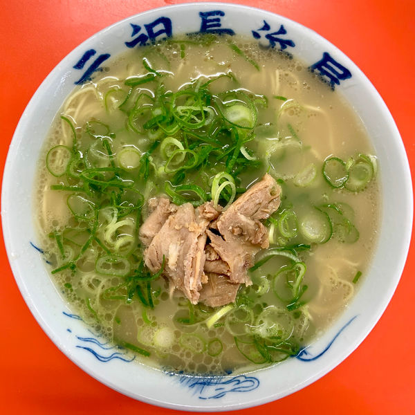 「ラーメン (550円)」@元祖 長浜屋の写真