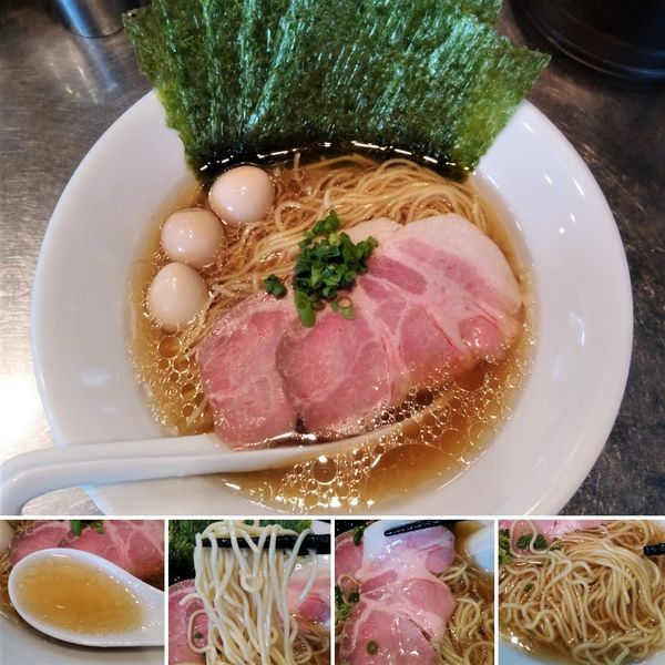 「冷し浅蜊煮干蕎麦　900円」@さんじの写真