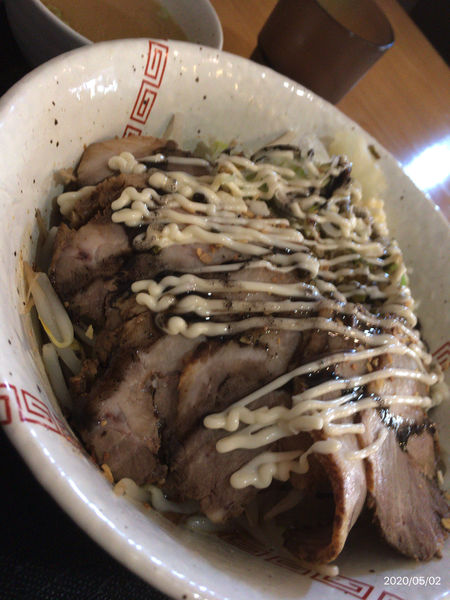 「G盛り油そば」@中華そば 松葉の写真