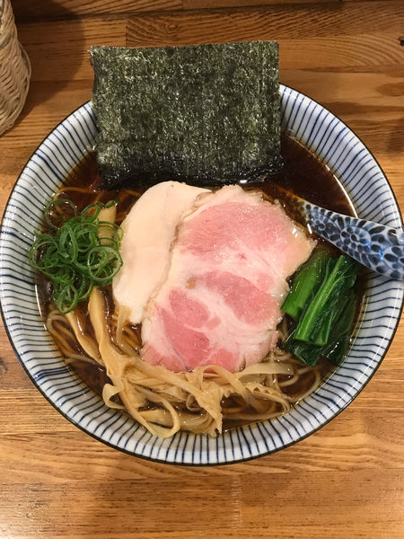 「醤油そば 800円、大盛り 100円」@中華そば きなりの写真