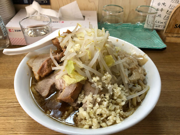「豚麺 並 豚マシ ¥900」@豚麺 ポルコの写真