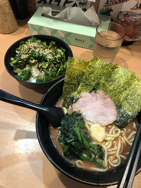 「ラーメン　¥650」@横浜家系らーめん 武道家 賢斗の写真