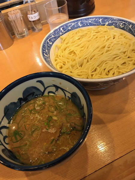 「つけ麺(大盛)」@中華そば 青葉 南古谷店の写真